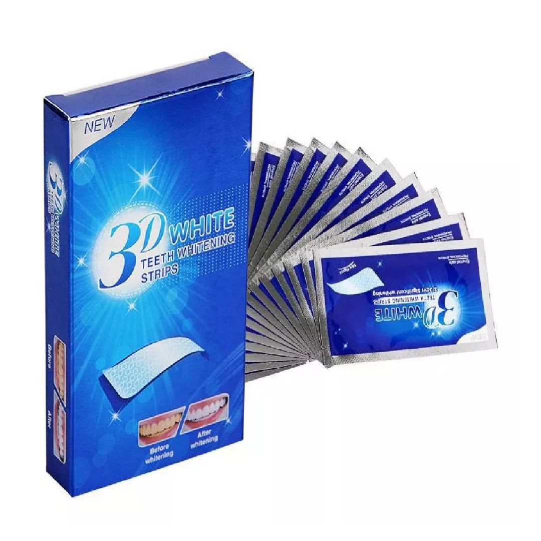 42 Tiras Blanqueadoras Pro® dientes más blancos en solo 7 días ..no ocultes tus dientes amarillos, blaqueálos!