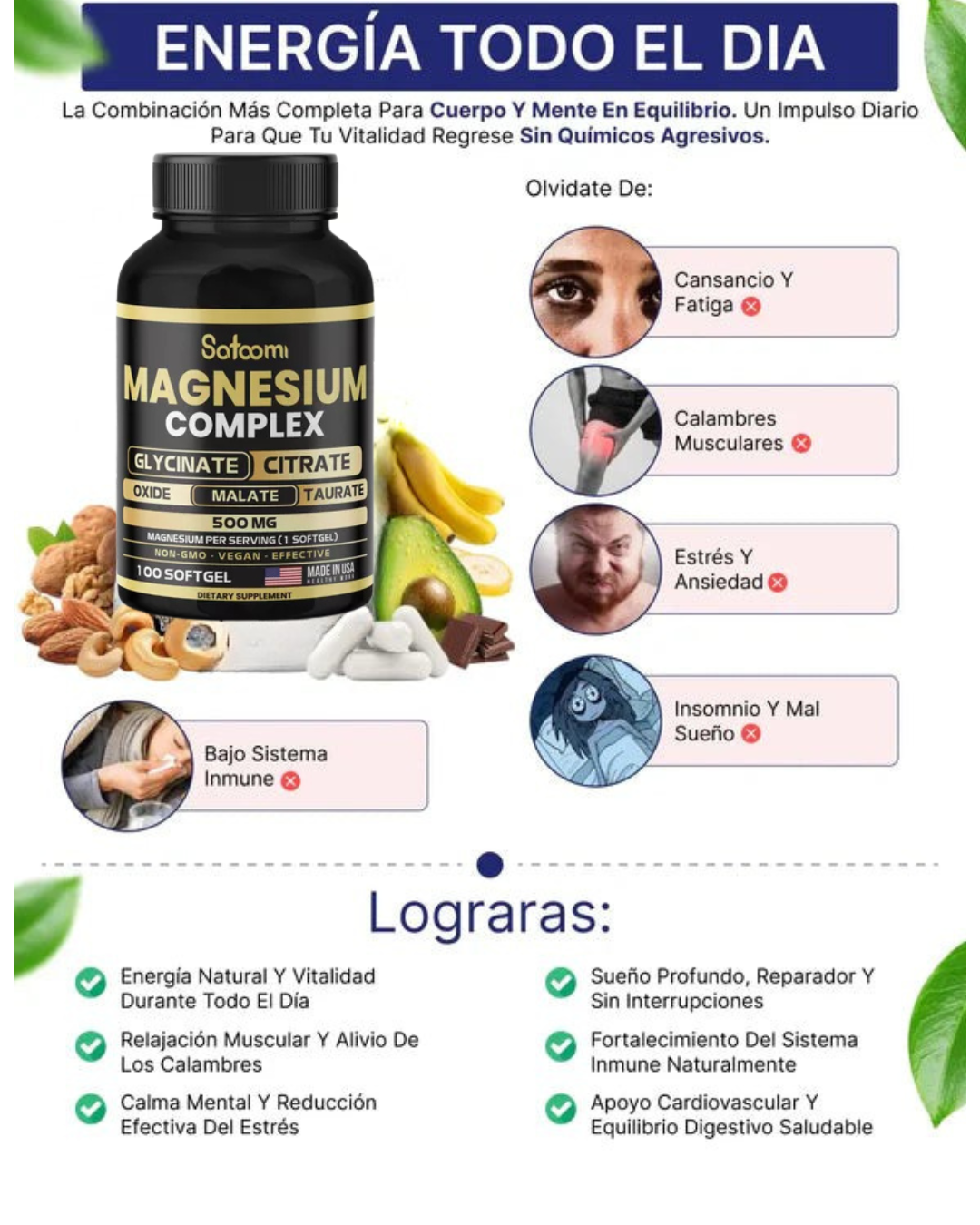COMPLEJO DE MAGNESIO ® 8 EN 1